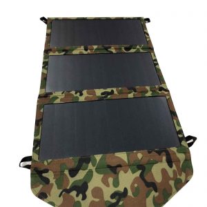 21 Watt Foldable Solar Charger with Dual USB Port